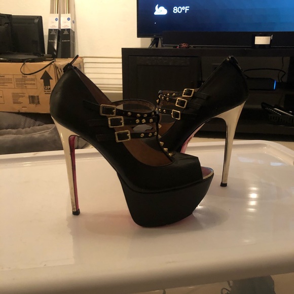 Betsey Johnson Studded Heels - Picture 2 of 4